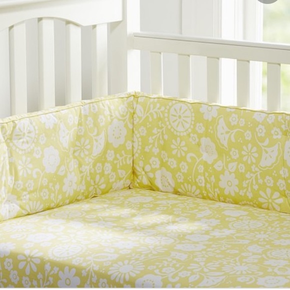 Pottery Barn Kids Georgia Fitted Crib Sheet - New - Picture 1 of 4